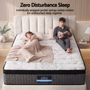 Giselle Bedding 34cm Mattress 9 Zone Latex Foam Queen-7