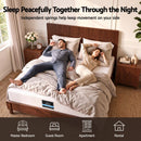 Giselle 25cm Double Hybrid Mattress Soft Knitted Fabric Edge Support Gel Foam-6