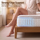 Giselle 30cm Queen Spring Mattress Tencel Cover 5-Zone Firm Back Support-7