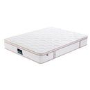 Giselle 30cm Queen Spring Mattress Tencel Cover 5-Zone Firm Back Support-10