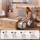 Giselle Queen Reversible Spring Mattress Cashmere Cover Gel Foam Firm 35cm-8
