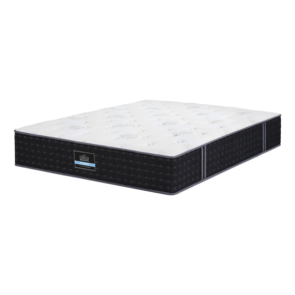 Giselle Queen Reversible Spring Mattress Cashmere Cover Gel Foam Firm 35cm