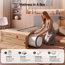 Giselle Single Reversible Spring Mattress Cashmere Cover Gel Foam Firm 35cm-8
