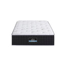 Giselle Single Reversible Spring Mattress Cashmere Cover Gel Foam Firm 35cm-10