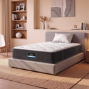 Giselle Single Reversible Spring Mattress Cashmere Cover Gel Foam Firm 35cm-11
