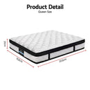 Giselle Bedding 31cm Mattress Euro Top Queen-2