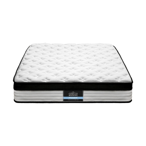 Giselle Bedding 31cm Mattress Euro Top Queen
