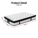 Giselle Bedding 31cm Mattress Euro Top Single-2