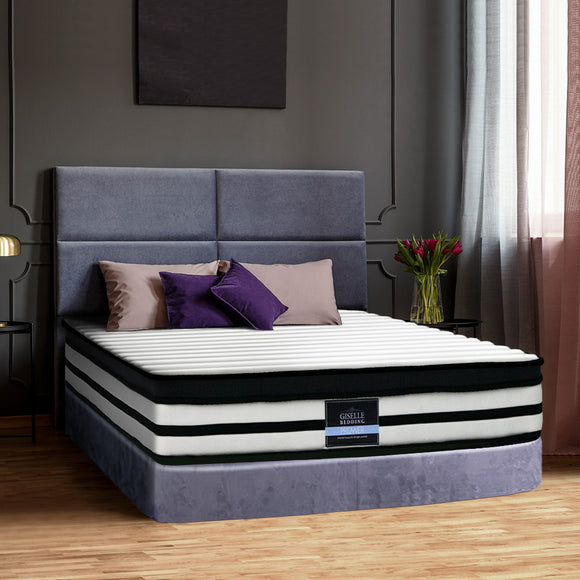 Giselle Bedding 27cm Mattress Euro Top King