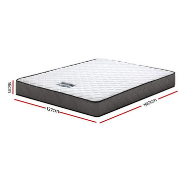 Giselle Bedding 16cm Mattress Tight Top Double - 0