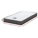 Giselle Bedding 16cm Mattress Tight Top King Single-3