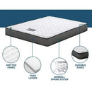 Giselle Bedding 16cm Mattress Tight Top King Single-5