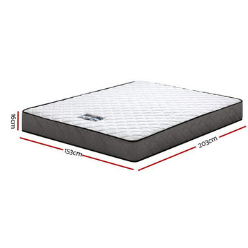 Giselle Bedding 16cm Mattress Tight Top Queen - 0