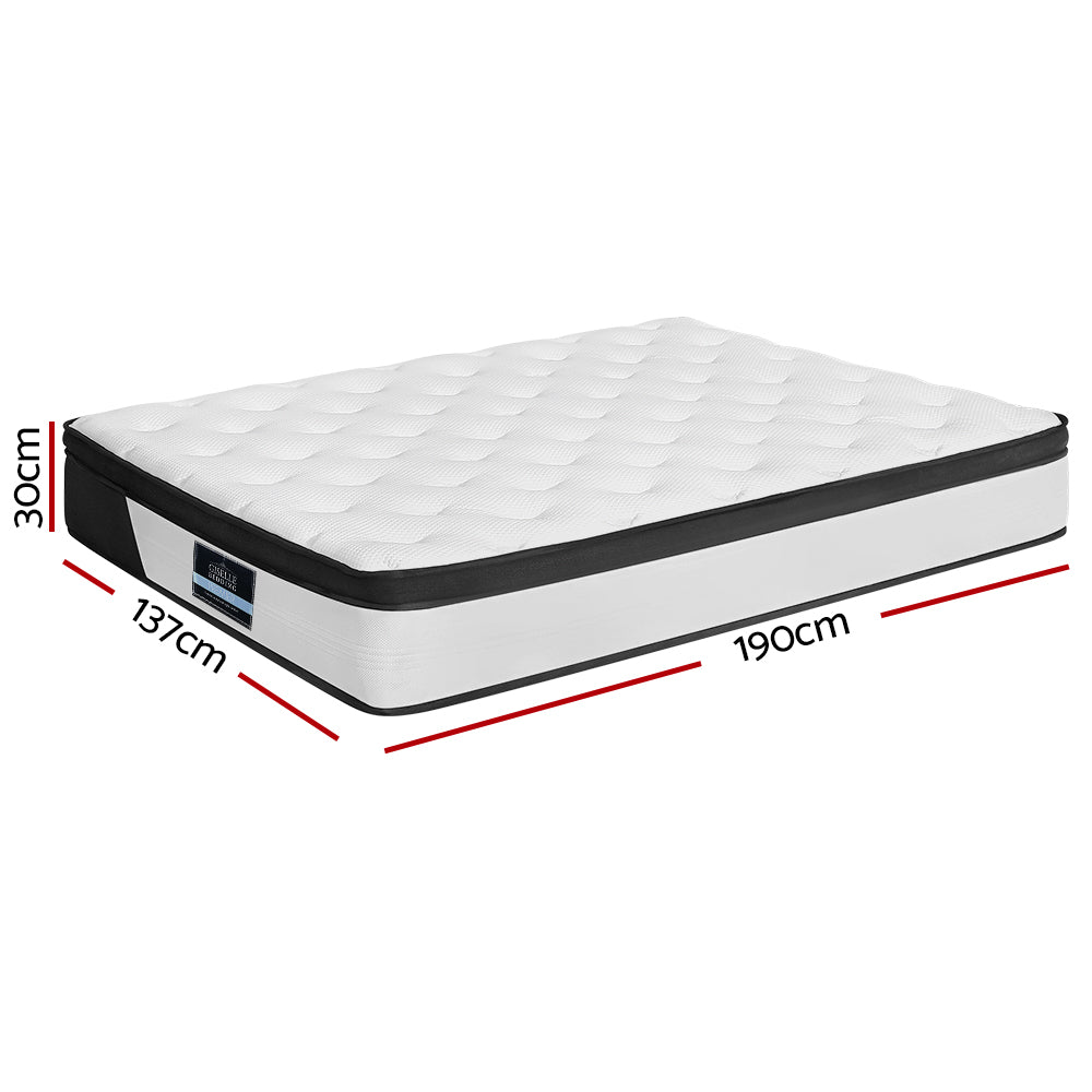 Giselle Bedding 30cm Mattress Euro Top Double - 0