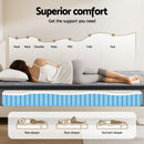 26cm Giselle Mattress Queen Latex Foam Mattresses-6