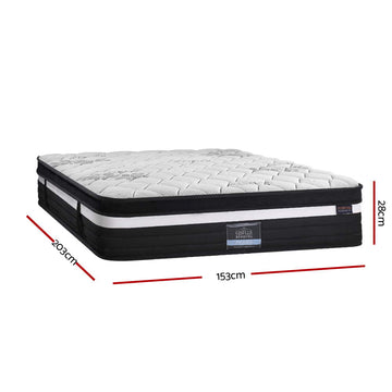 Giselle Bedding 28cm Mattress Super Firm Queen - 0