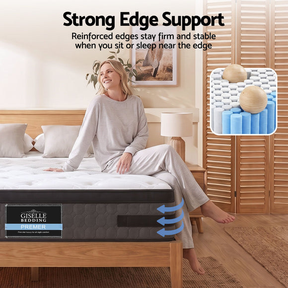 Giselle Bedding 36cm Mattress Cool Gel Memory Foam King