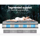 Giselle Bedding 34cm Mattress Double Layer Pocket Spring King-6