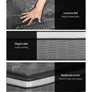 Giselle Bedding 34cm Mattress Double Layer Pocket Spring King-7