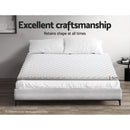 Giselle Bedding Memory Foam Mattress Topper Egg Crate 5cm Single-6