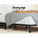 Artiss Bed Frame King Size Metal BERU-6