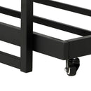 Artiss Bed Frame 2x Single Size Metal Trundle Daybed DEAN-4