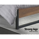 Artiss Bed Frame Metal Bed Frame Bed Base OSLO - Single-6