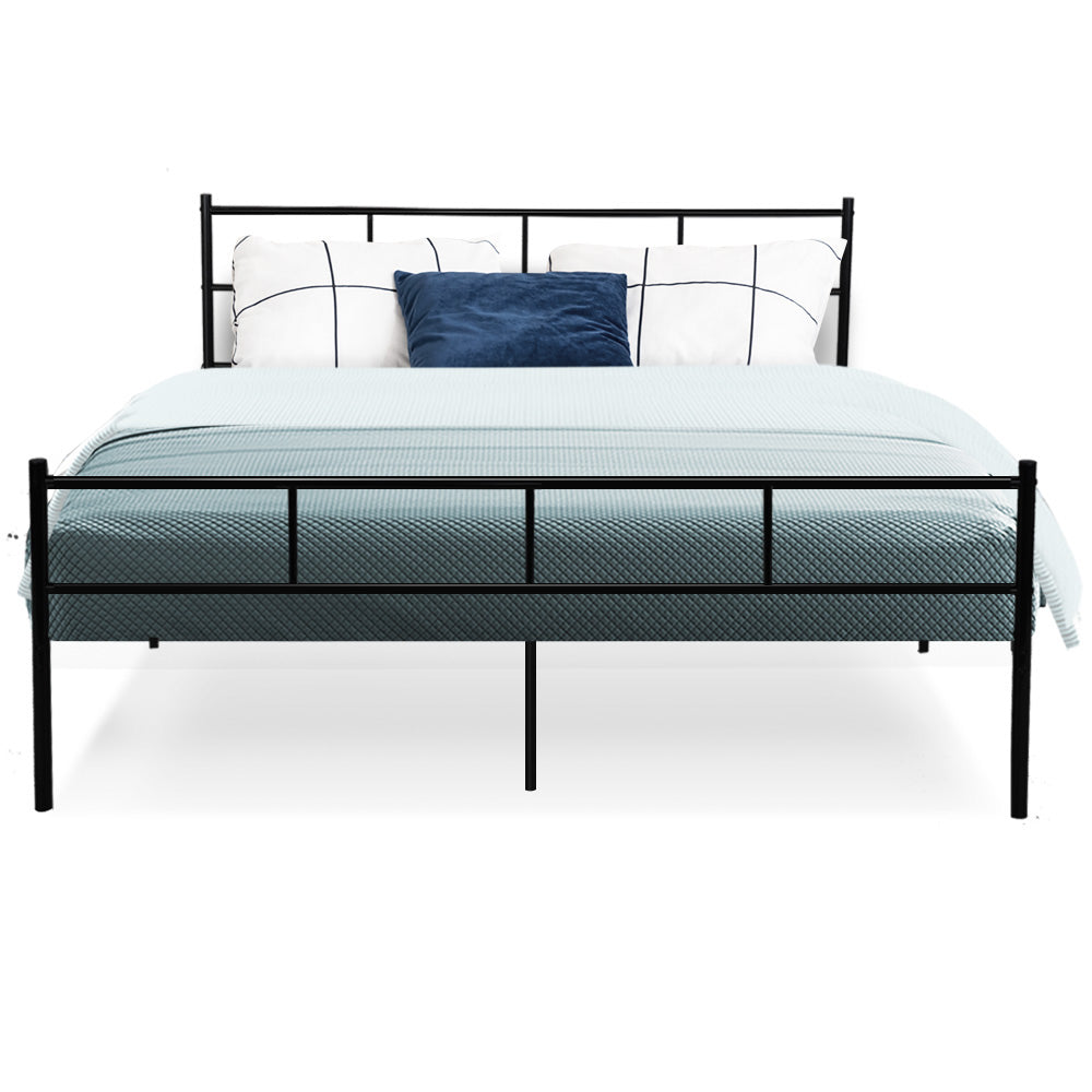 Artiss Bed Frame Queen Metal Bed Frames SOL