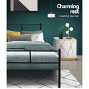 Artiss Bed Frame Queen Metal Bed Frame SOL-7