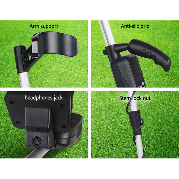 Metal Detector 180MM Deep Sensitive Water Resistant Treasure Hunter Gold Digger