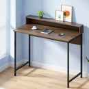 Artiss Computer Desk Shelf Oak 100CM-8