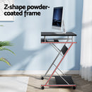 Artiss Computer Desk Keyboard Tray Shelf Black 60CM-5