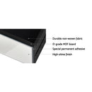 Artiss Set of 2 Bedside Table 3 Drawers Mirrored Glass - PRESIA Silver-7