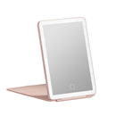 Embellir Compact Makeup Mirror w/ LED Light Portable Foldable Travel Beauty Pink-1