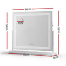 Embellir Makeup Mirror 60x50cm 360～ Rotatable Vanity Mirror with Lights Crystal LED-2