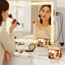 Embellir Makeup Mirror 60x50cm 360～ Rotatable Vanity Mirror with Lights Crystal LED-6