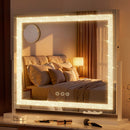 Embellir Makeup Mirror 60x50cm 360～ Rotatable Vanity Mirror with Lights Crystal LED-7