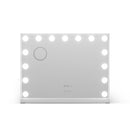 Embellir Makeup Mirror 58x45cm Hollywood Vanity with LED Light Tabletop White-3