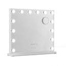 Embellir Makeup Mirror 60x52cm Hollywood Vanity with LED Light Tabletop White-1