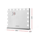 Embellir Bluetooth Makeup Mirror 58x46cm Hollywood Vanity with LED Light Wall-2