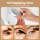 80x65cm Embellir Makeup Mirror Hollywood Vanity with LED Light Silver Legs-6
