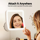 Embellir Makeup Mirror 10X Magnification LED Light Adjustable Rotation Cordless Suction Cup-5