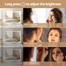 Embellir Makeup Mirror 58x46cm 360～ Rotatable Vanity Mirror with Lights Bright Light Strip Adjustable-5