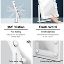 Embellir Makeup Mirror 30x38cm Hollywood Vanity with LED Light Rotation Tabletop-6