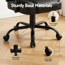 Artiss Massage Office Chair Executive Computer Gaming Chairs Black PU Leather-8