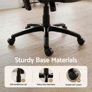 Artiss 8 Point Massage Office Chair Heated Seat Recliner PU Black-8