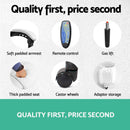 Artiss 8 Point Massage Office Chair Heated Seat Recliner PU White-6