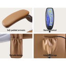 Artiss 8 Point Massage Office Chair PU Leather Espresso-6