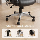 Artiss 8 Point Massage Office Chair Heated Seat PU Black-8