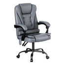 Artiss Executive Office Chair 4-Point Massage Adjustable Ergonomic Recline PU-1
